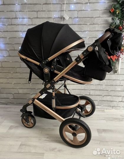 Коляска 3 в 1Luxmom 518, новая