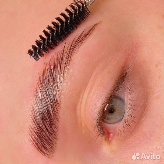 Ламинирование ресниц и бровей. Окрашивание