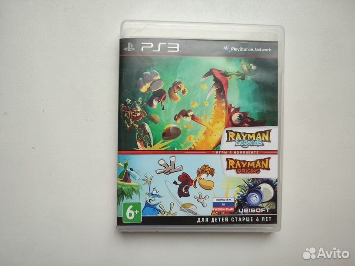 Rayman Origins + Rayman Legends (PS3)