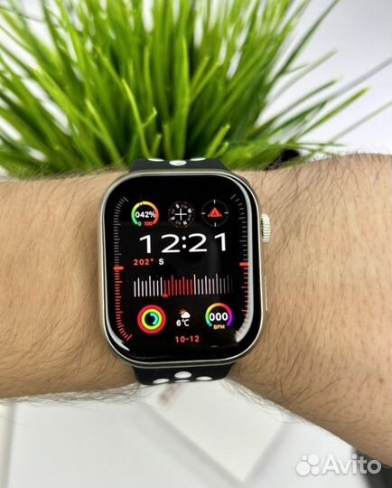 Apple watch 9 45mm/часы hk9 pro plus (hk9pro+)
