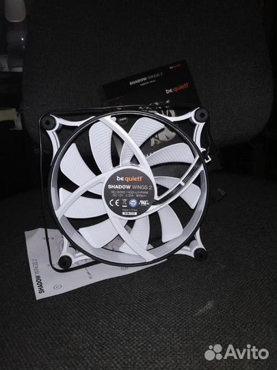 Be quiet shadow wings 2 white 140mm pwm