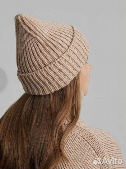 Шапка-бини крупной вязки, Aim clo