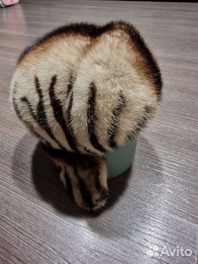 Шапка из меха норки