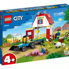 Lego City Ферма и амбар с животными, 60346