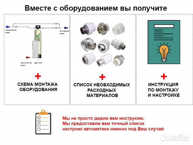 Умягчение воды / Фильтры для дома