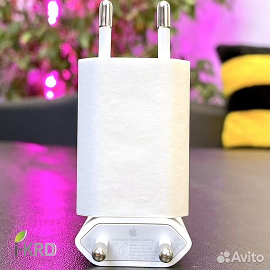 Зарядка iPhone 5Вт (Строго оригинал, Новый)