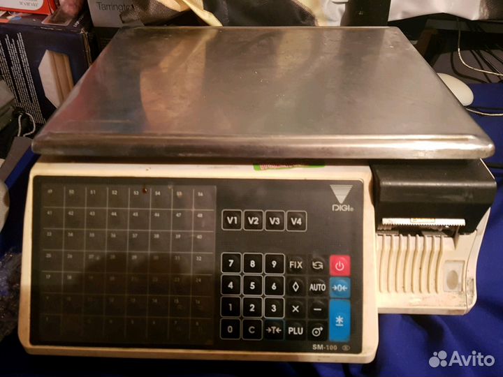 Весы с печатью этикетки Digi SM100. Б.у и новые