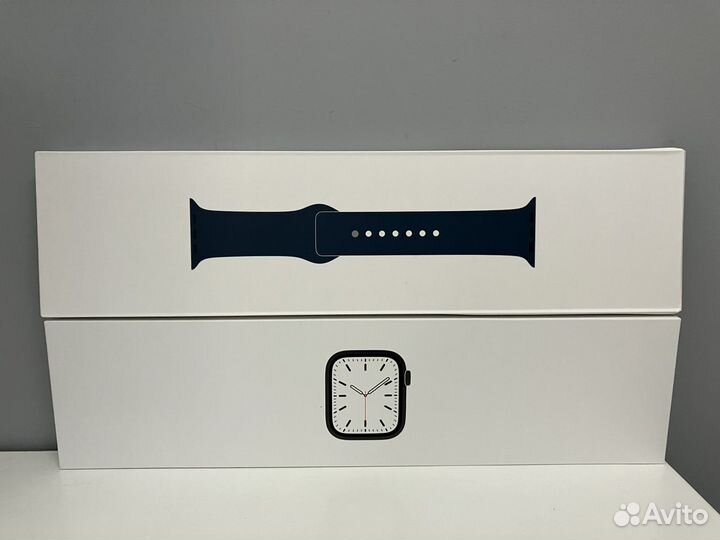 Новые Apple Watch Series 7 45mm Graphite Stainless