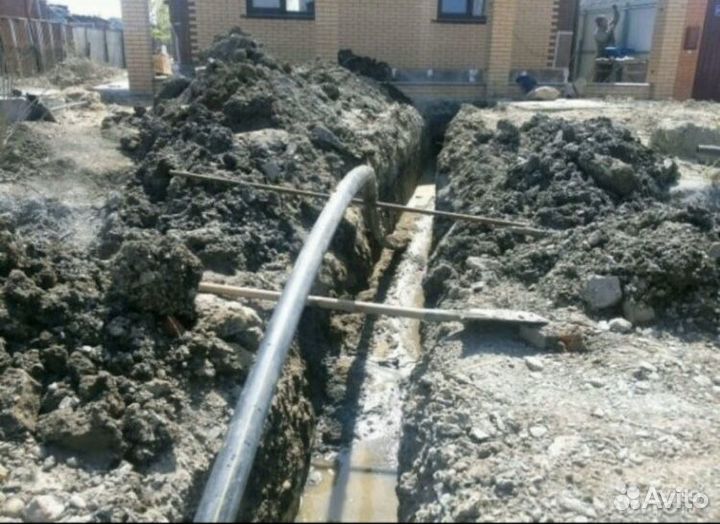 Септики под ключ. Наружные коммуникации