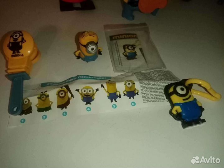 Миньоны из макдональдса