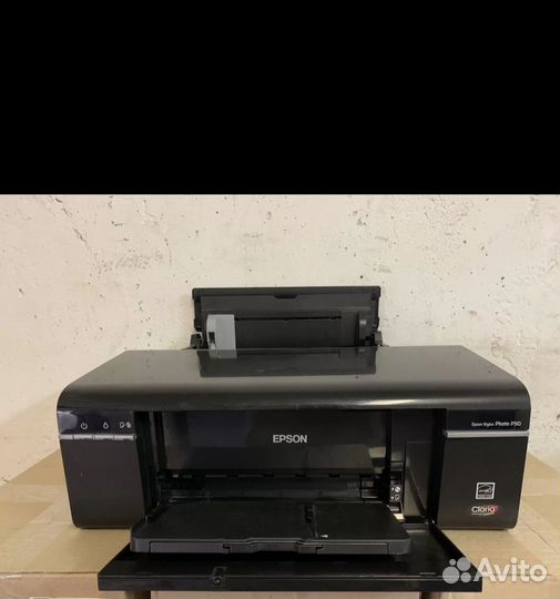 Цветной струйный принтер с снпч p50 epson п50