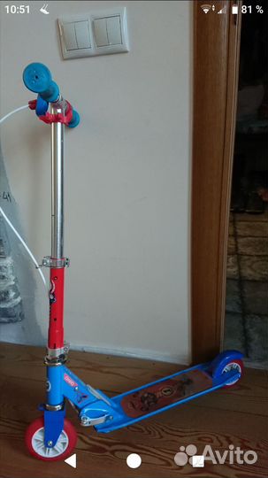 Самокат детский двухколесный бу