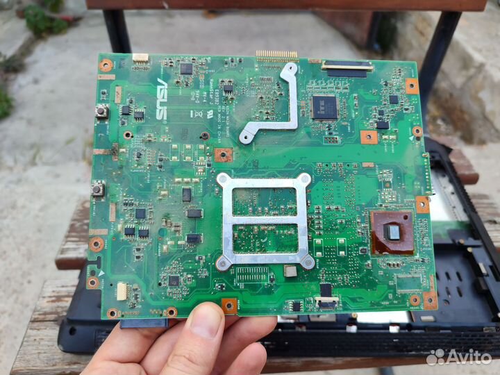 Asus x52n в разборе