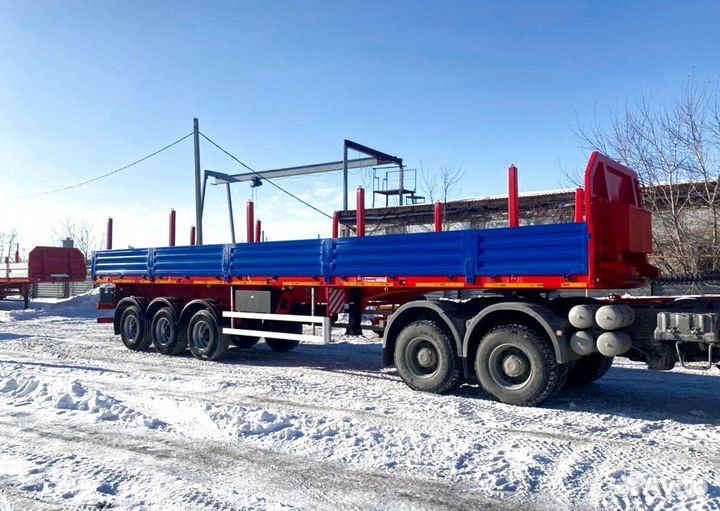 Полуприцеп бортовой Политранс ТСП 94171, 2023