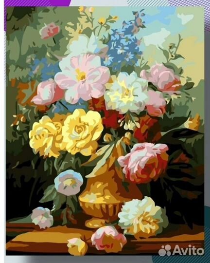 Картина по номерам новая