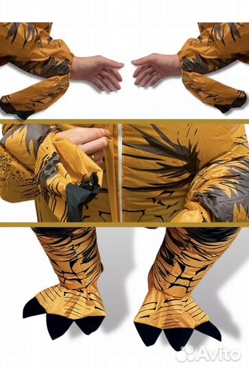 Надувной костюм динозавр продажа или аренда