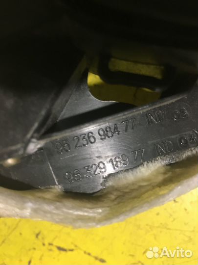 Ручка двери внутренняя левая Пежо Peugeot 206