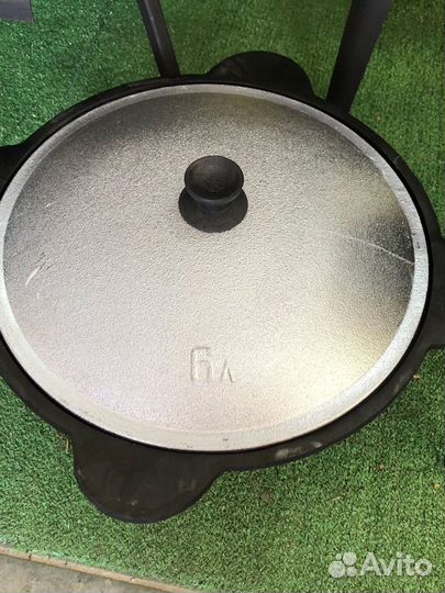 Узбекский чугунный казан 6 л