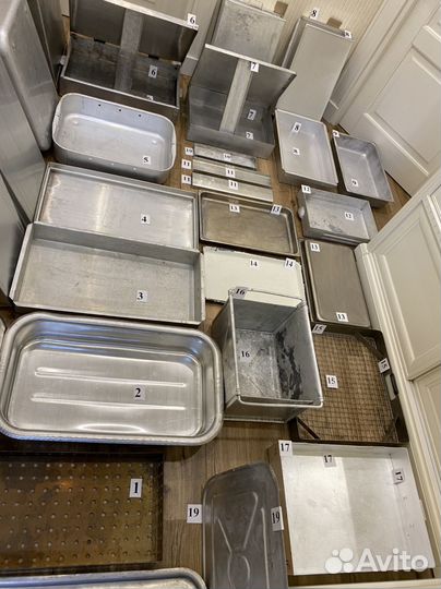 Контейнер (лоток) алюминиевый б/у СССР