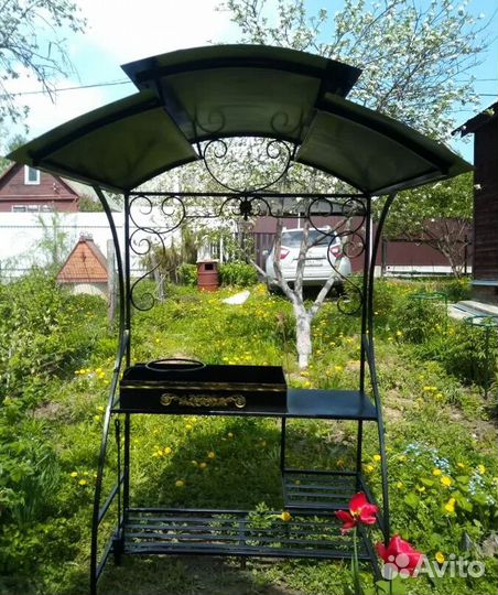 Мангал со столиком