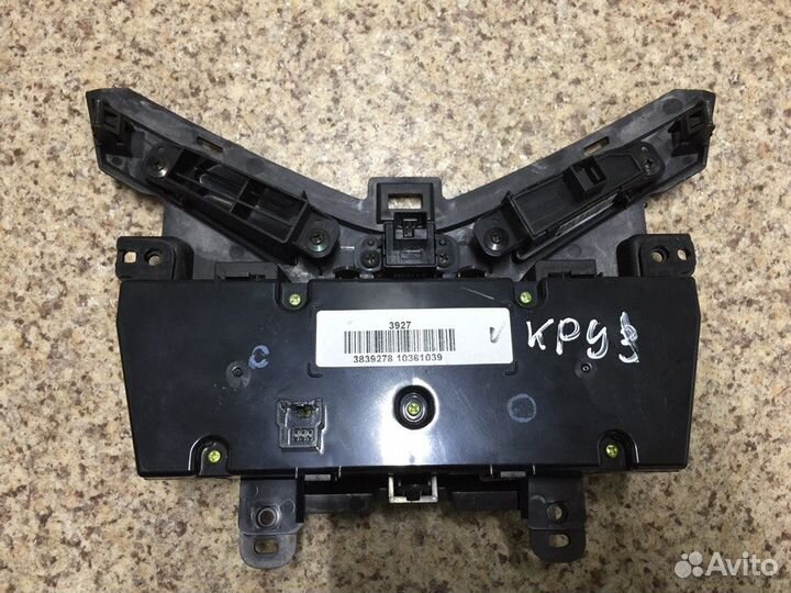 Управление печкой шевроле круз