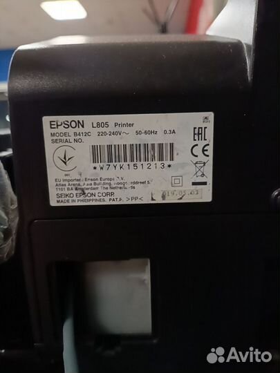 Принтер epson l805