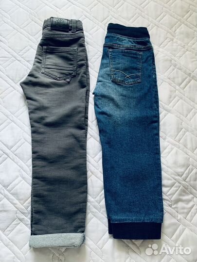 Джинсы и джинсы-джоггеры р-р 110
