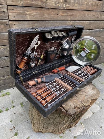 Набор шампуров для пикника охотник