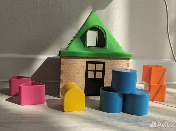 Детские развивающие деревянные игрушки