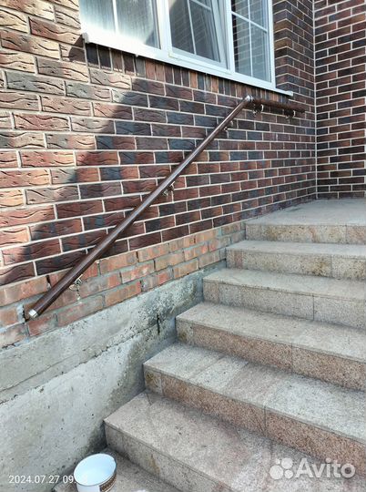 Перила с поручнем пвх