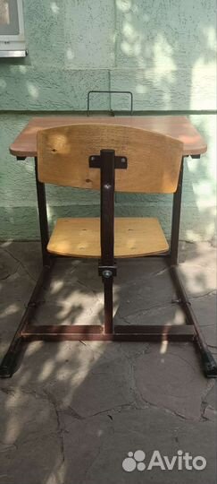 Растущая парта и стул бу