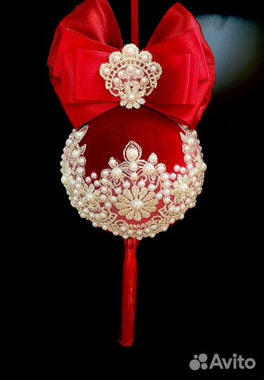 Новогодние шары ручной работы