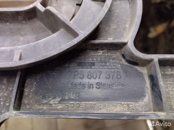 Каркас заднего бампера правый Cayenne 2