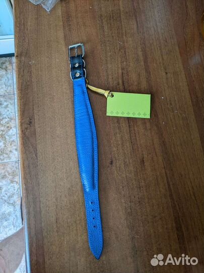 Ошейник кожаный для таксы