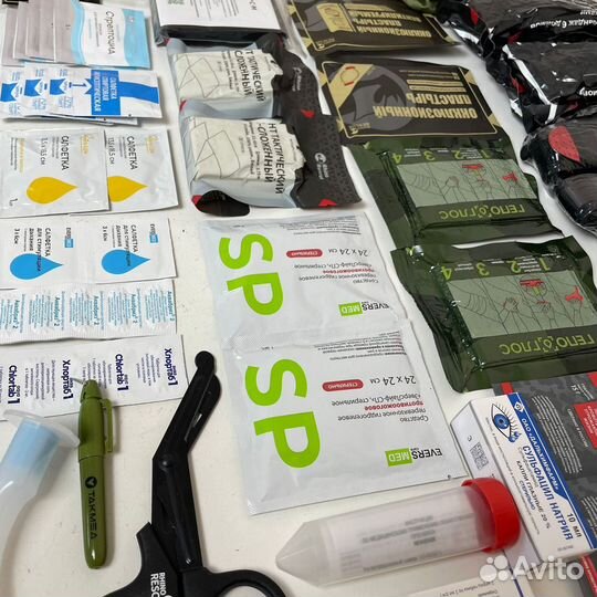 Тактическая аптечка готовая. Эшелон 2+1