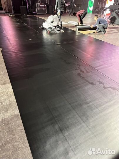 Аренда танцевального линолеума