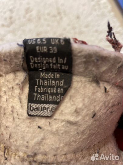 Коньки Bauer коккейные р 39