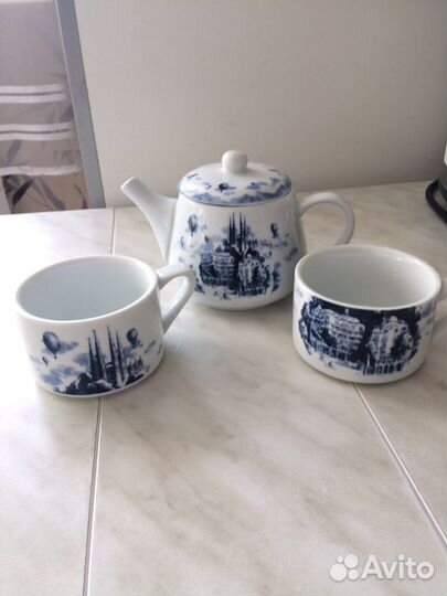 Набор для чаепития новый