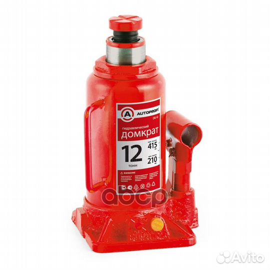 Домкрат бутылочный (12 т) (210-415 мм) 