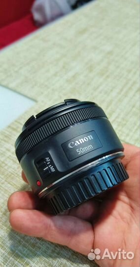 Объектив Canon EF 50mm f 1.8 STM