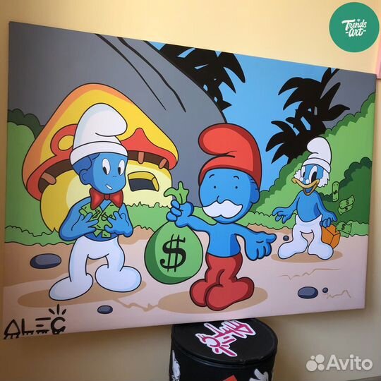 Стильные картины для интерьера в прихожую