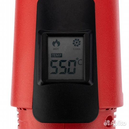 Фен строительный rexant, 230 В/1800 Вт 