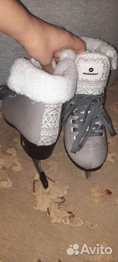 Новые коньки фирмы Nordway 36 р-р