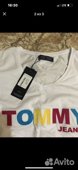 Tommy hilfiger футболка, блуза Италия