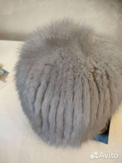Шапка норковая женская