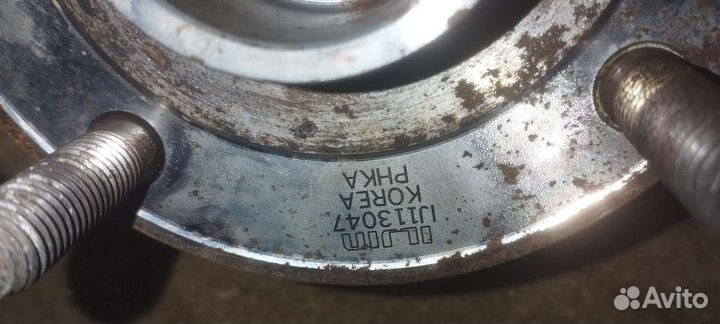 Ступица колеса переднего без датчика абс для эпики