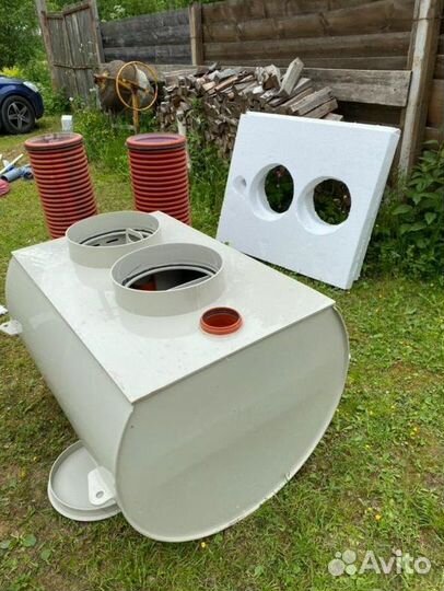 Монтаж септика