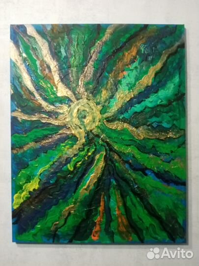 Интерьерная картина, Холст абстракция