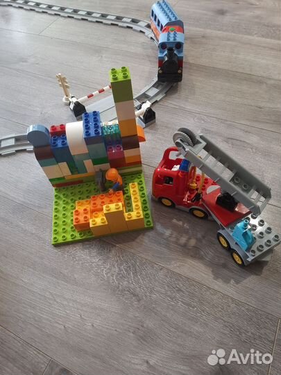 Lego duplo железная дорога