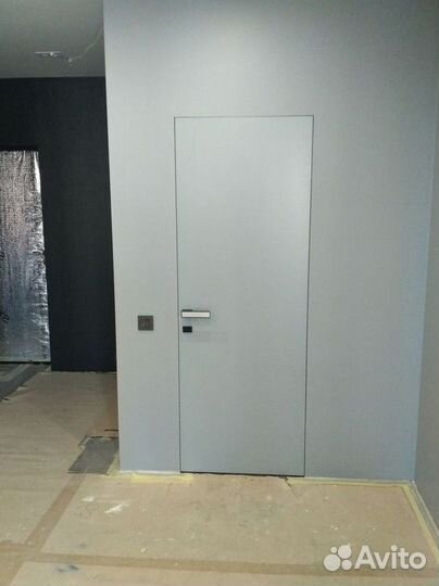 Двери скрытые межкомнатные под отделку